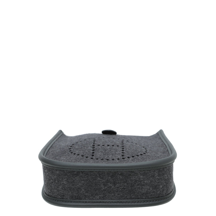 Hermes Noir Evelyne Amazone 16 TPM Wool Swift Bag