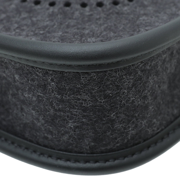 Top quality Hermes Noir Evelyne Amazone 16 TPM Wool Swift Bag