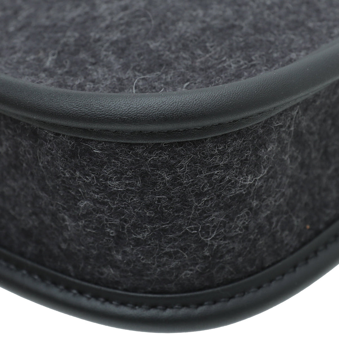 Top quality Hermes Noir Evelyne Amazone 16 TPM Wool Swift Bag