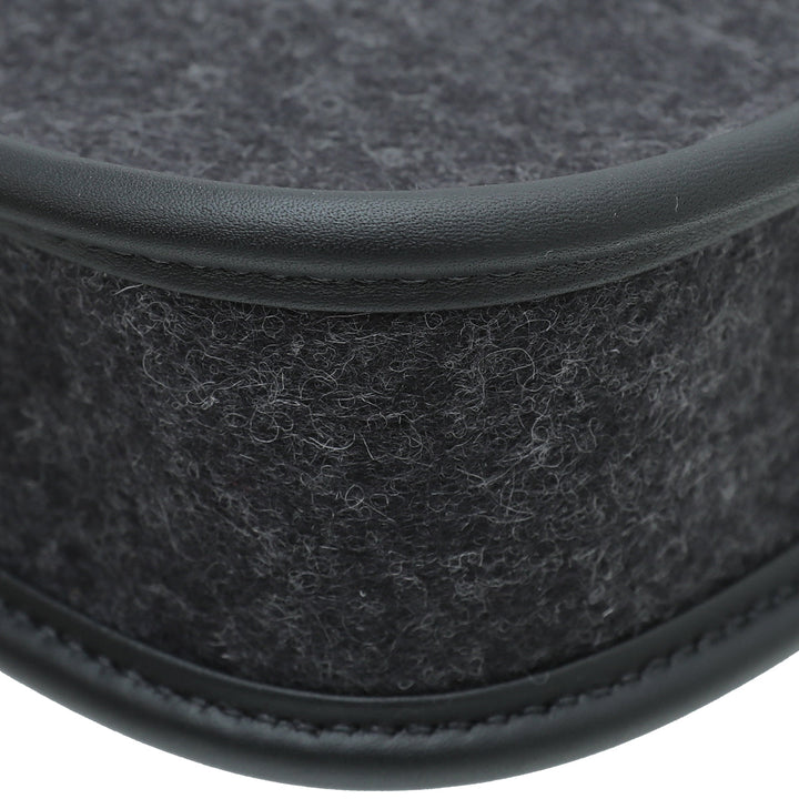 Hermes Noir Evelyne Amazone 16 TPM Wool Swift Bag