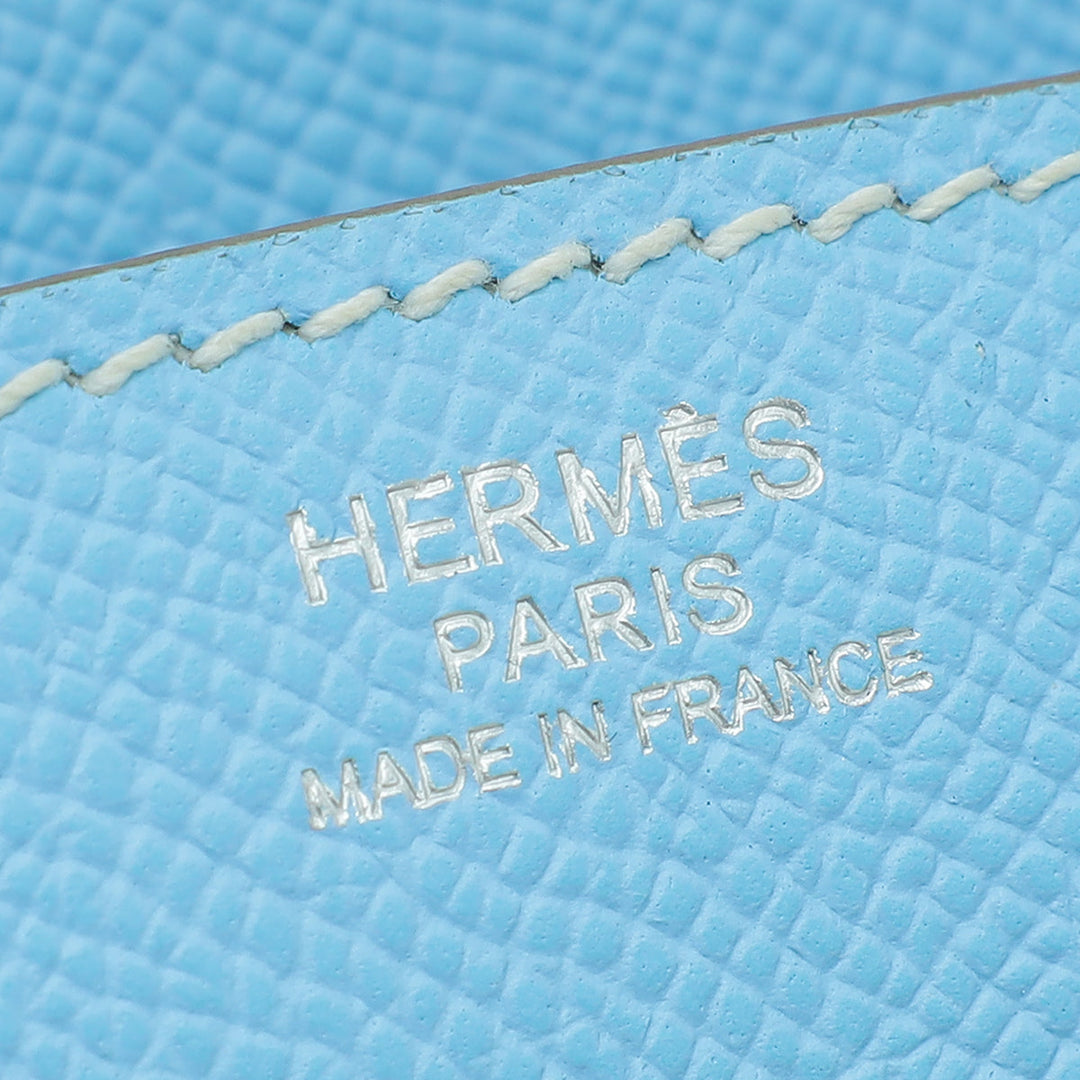 Hermes Bleu Paradise Birkin 30 Verso Bag