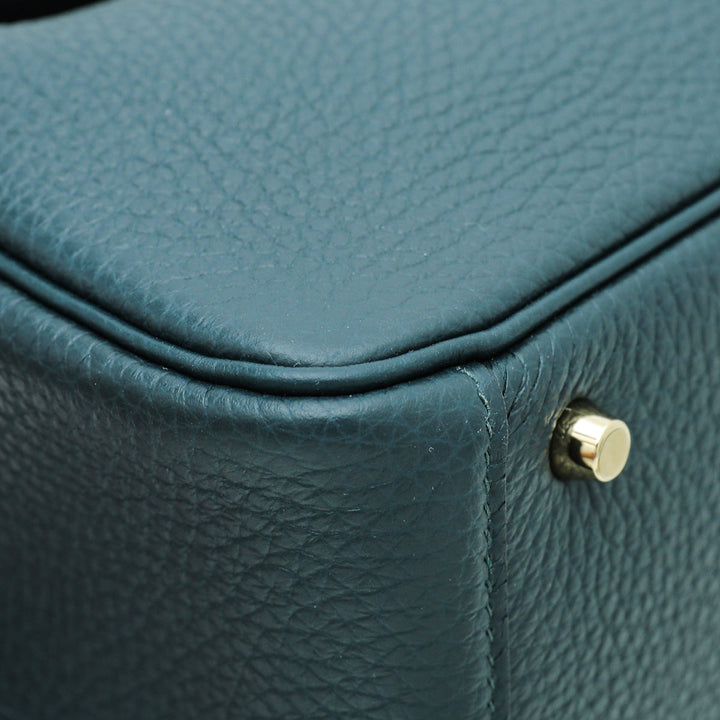 Top quality Hermes Vert Cypres Mini Lindy Bag