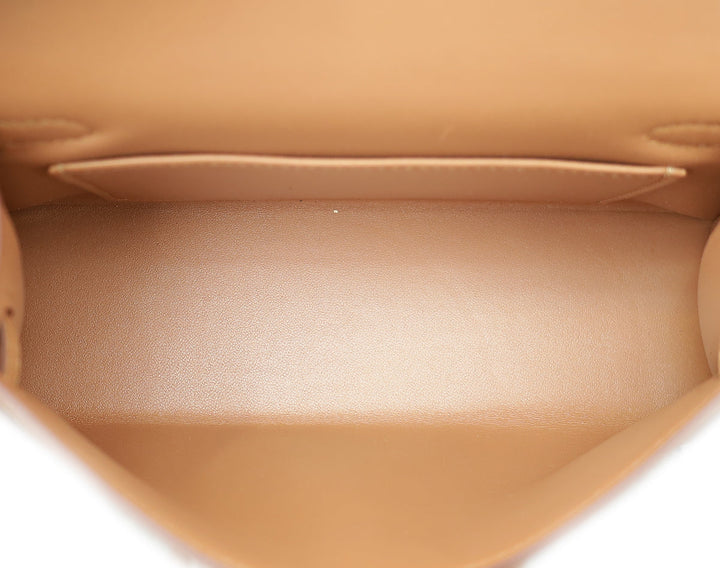 Top quality Hermes Quebracho Chevre Mini Kelly Sellier Bag