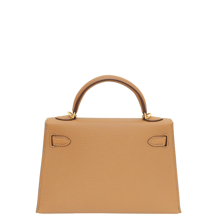 Top quality Hermes Quebracho Chevre Mini Kelly Sellier Bag