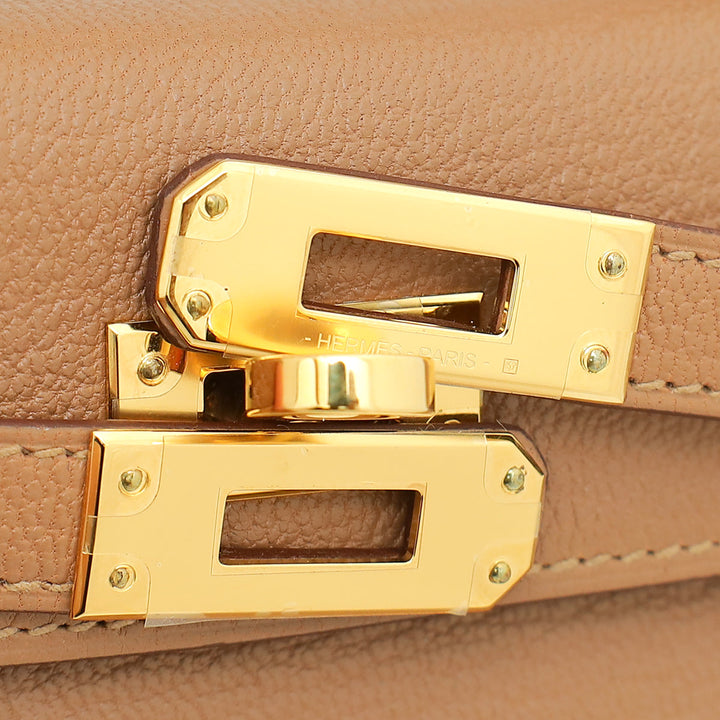 Top quality Hermes Quebracho Chevre Mini Kelly Sellier Bag