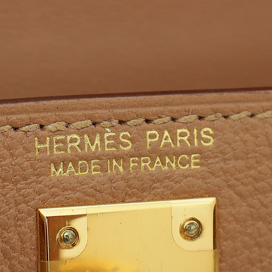 Top quality Hermes Quebracho Chevre Mini Kelly Sellier Bag