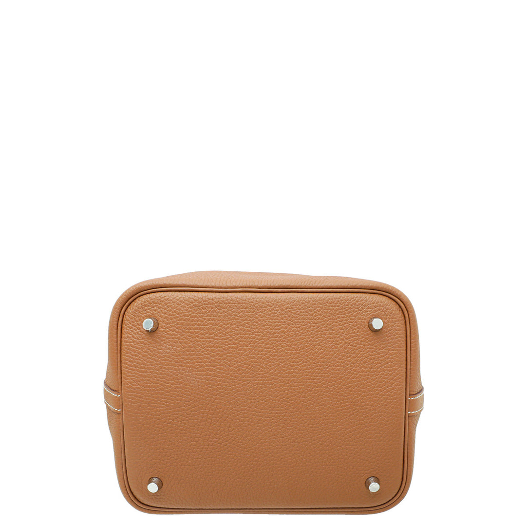 Hermes Gold Picotin Lock 22 Bag