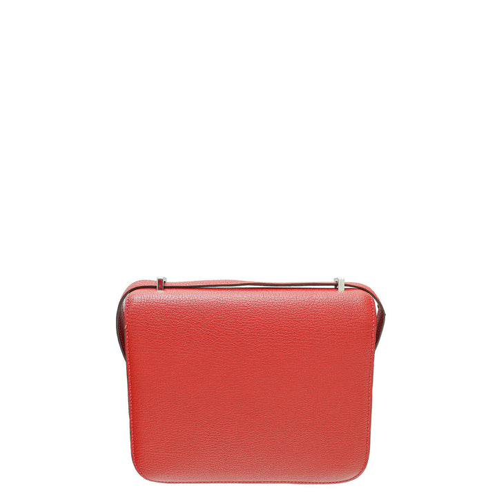 Hermes Rouge Casaque Constance 18 Bag