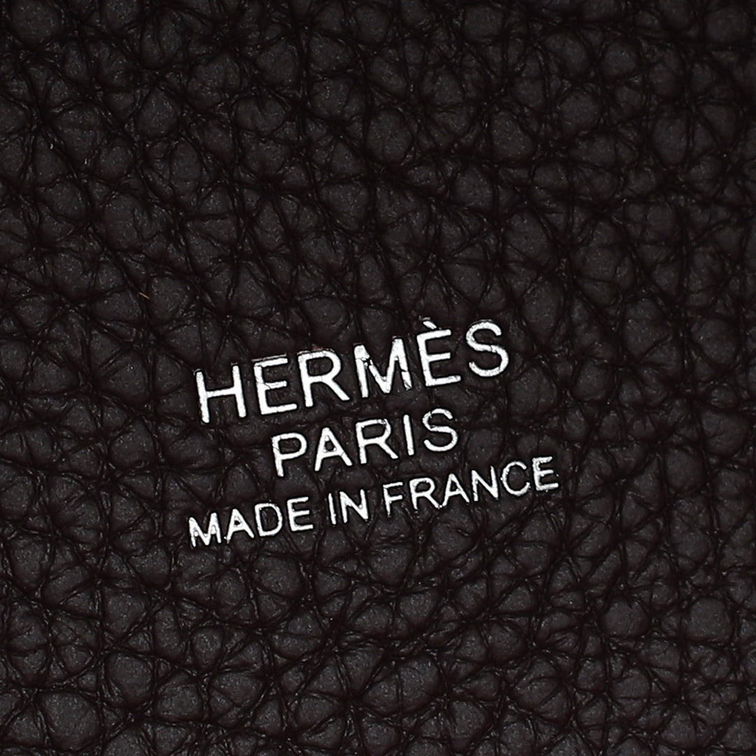 Hermes Rouge Anemone Picotin Lock Eclat 18 Bag