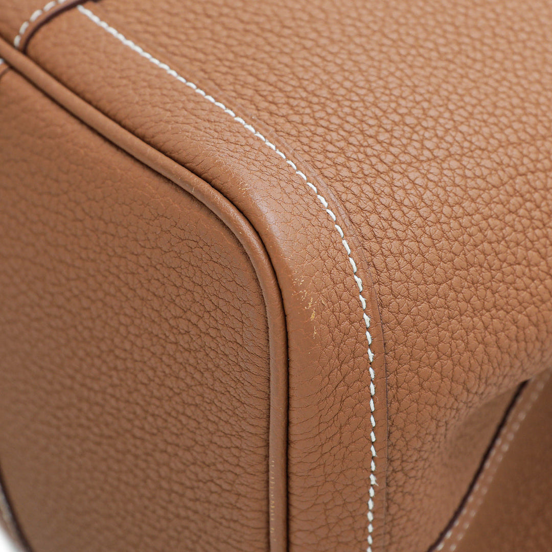 Hermes Gold Negonda Garden Party 36 Bag