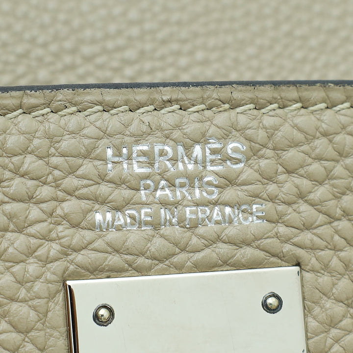 Top quality Hermes Gris Tourterelle Retourne Kelly 35 Bag