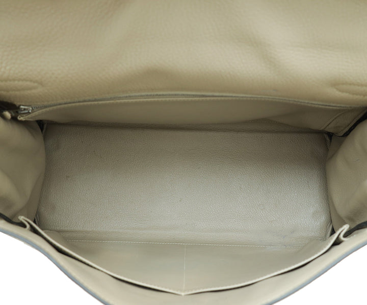 Top quality Hermes Gris Tourterelle Retourne Kelly 35 Bag