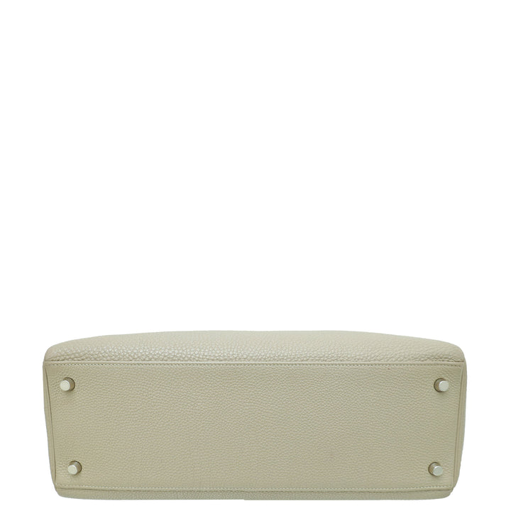 Top quality Hermes Gris Tourterelle Retourne Kelly 35 Bag