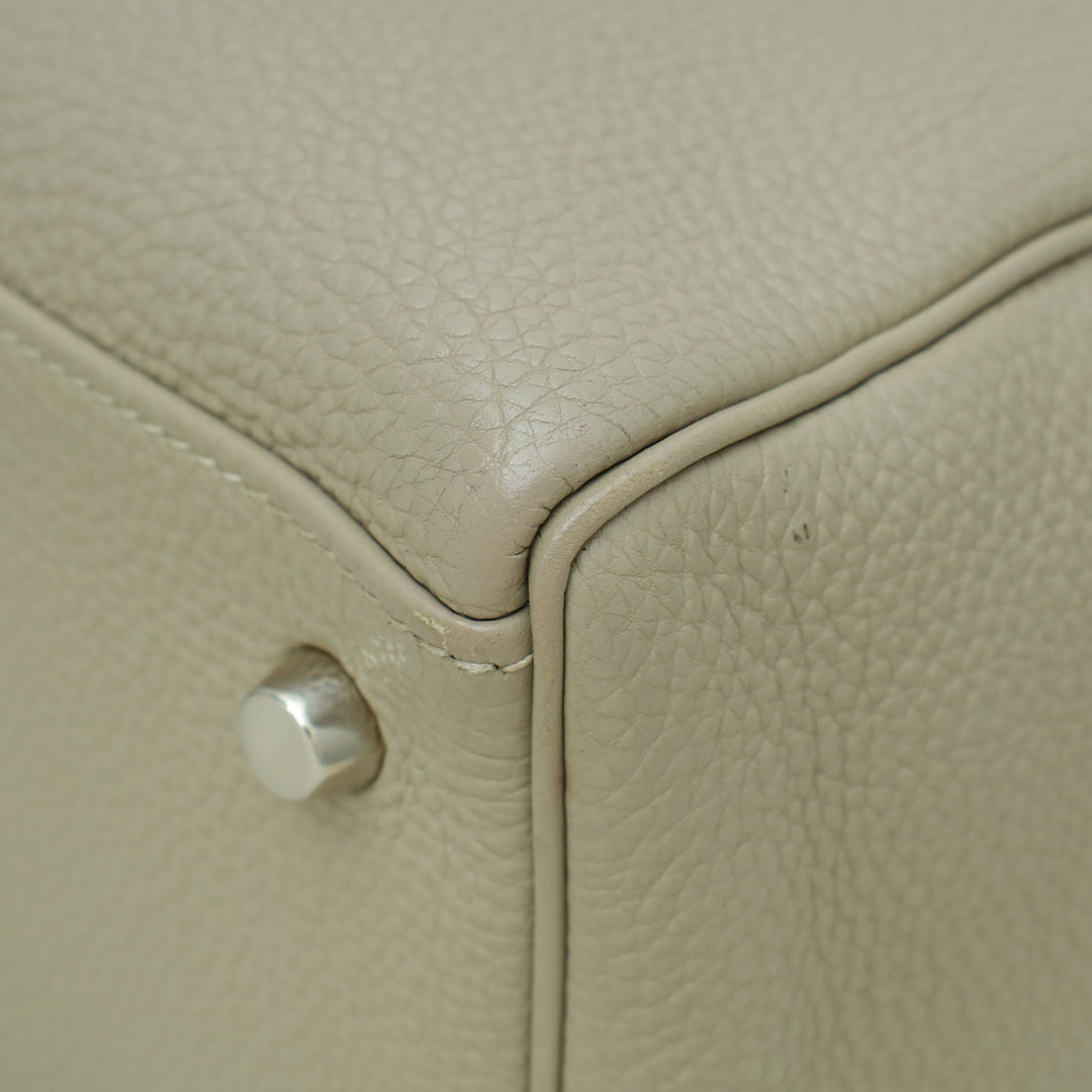 Top quality Hermes Gris Tourterelle Retourne Kelly 35 Bag