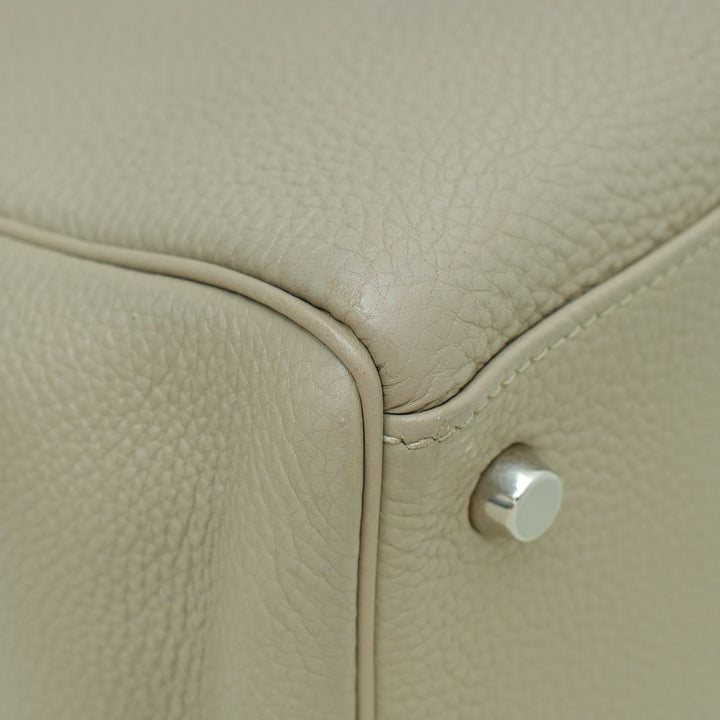 Top quality Hermes Gris Tourterelle Retourne Kelly 35 Bag