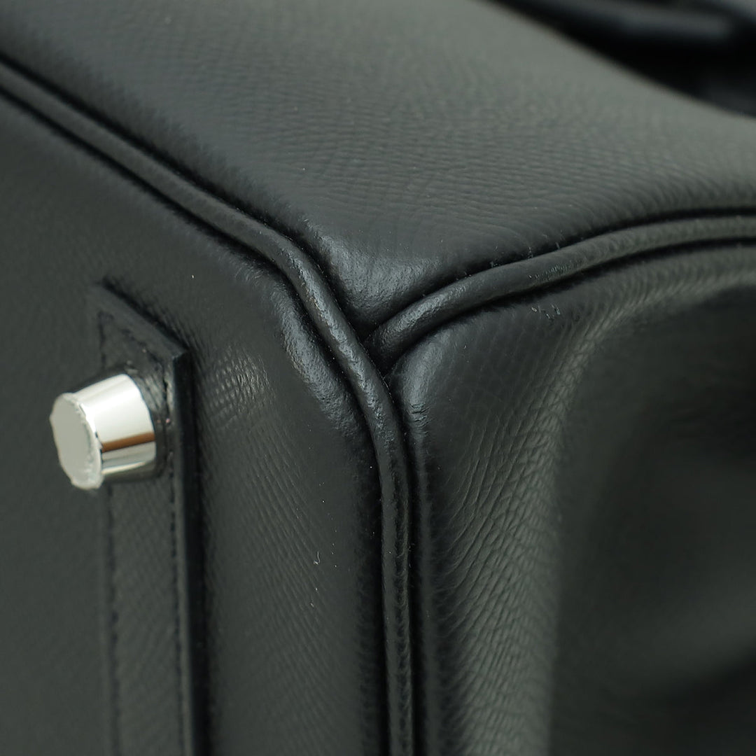 Hermes Noir Birkin 30 Bag