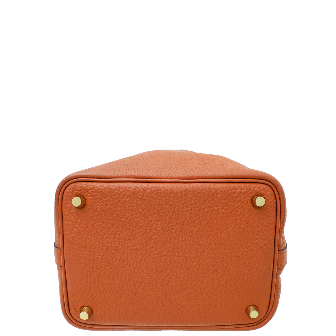 Hermes Bicolor Picotin Lock Eclat 18 Bag