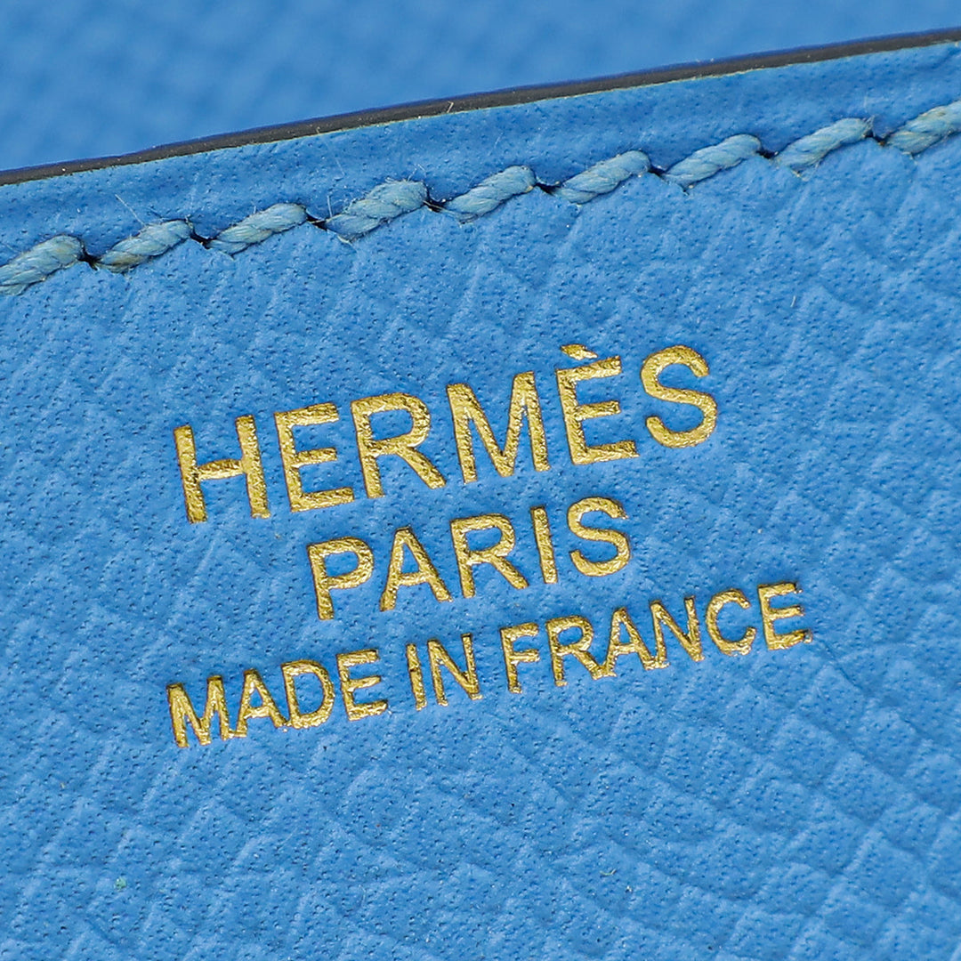 Hermes Bleu Paradise Birkin 30 Bag