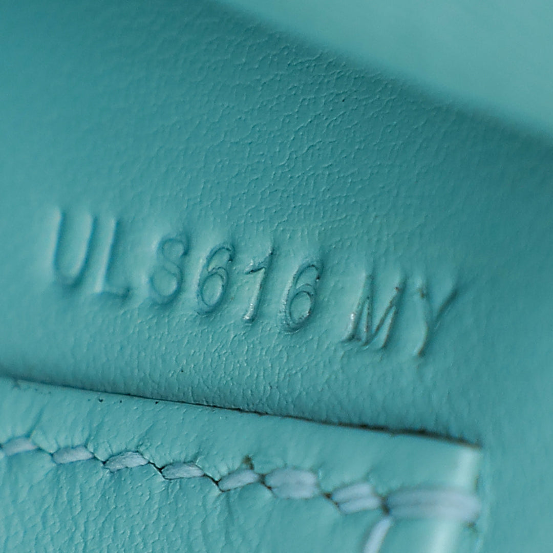Hermes Bleu Zephyr Sellier Mini Kelly Bag
