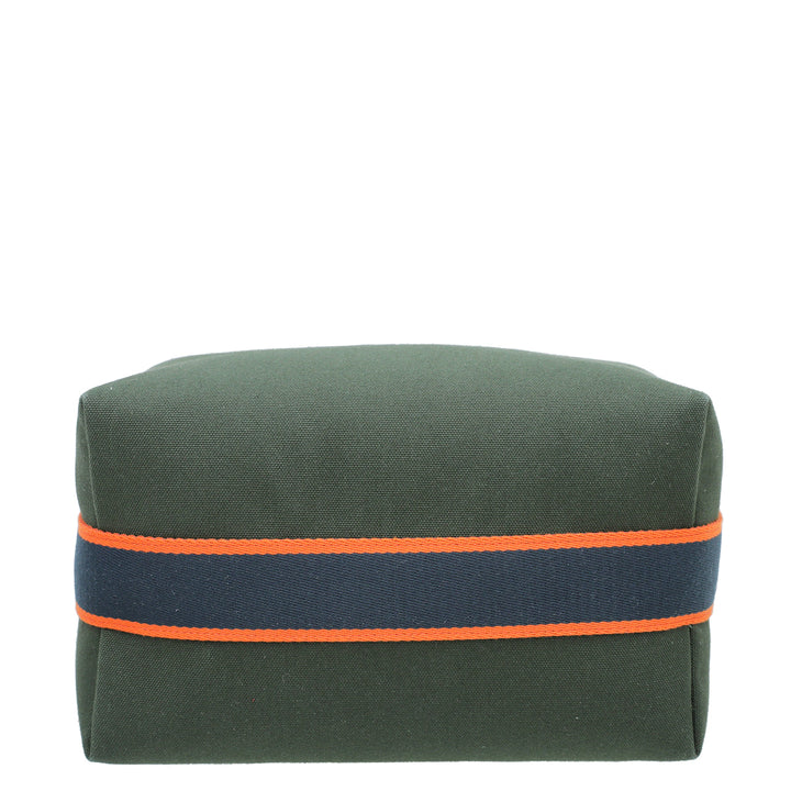 Hermes Vert Foret Bride-A-Brace Large Case Pouch