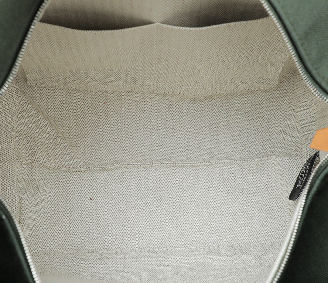 Hermes Vert Foret Bride-A-Brace Large Case Pouch