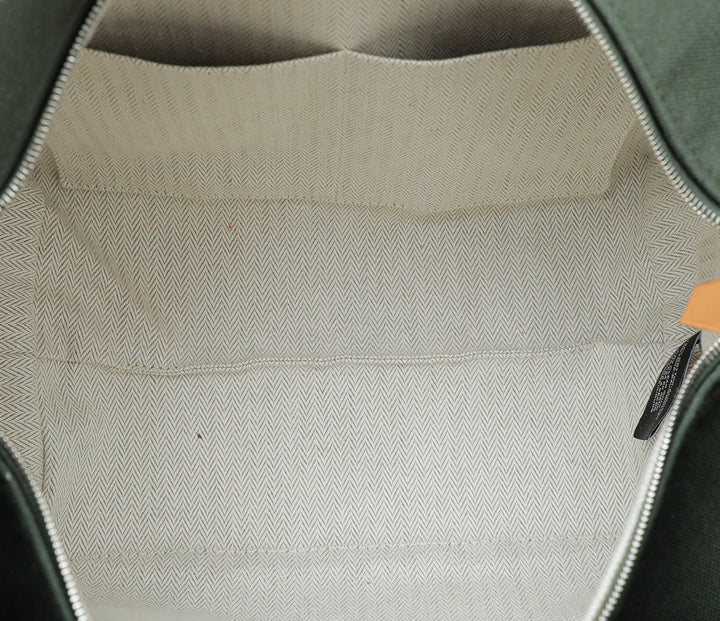 Hermes Vert Foret Bride-A-Brace Large Case Pouch
