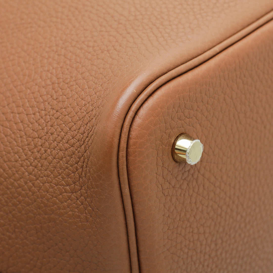 Hermes Gold Picotin Lock 22 Bag