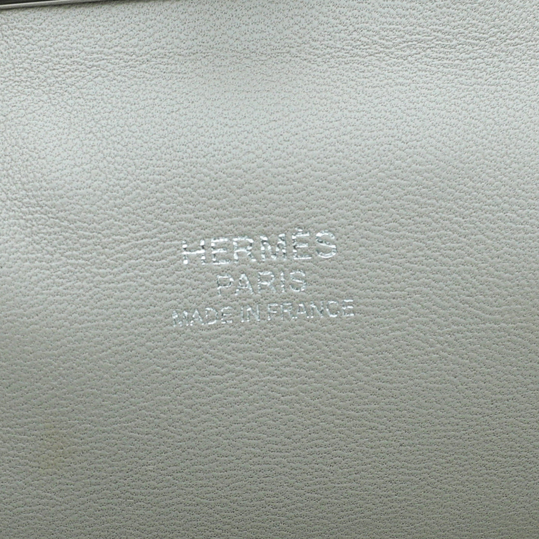 Hermes Bleu De Galice Novillo Toolbox 26 Bag