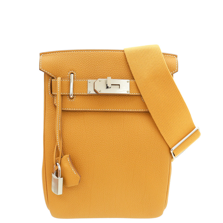 Hermes Natural Hac a Dos PM Backpack Bag