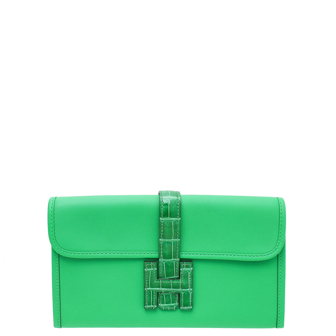 Top quality Hermes Bamboo Jige Duo Touch Wallet