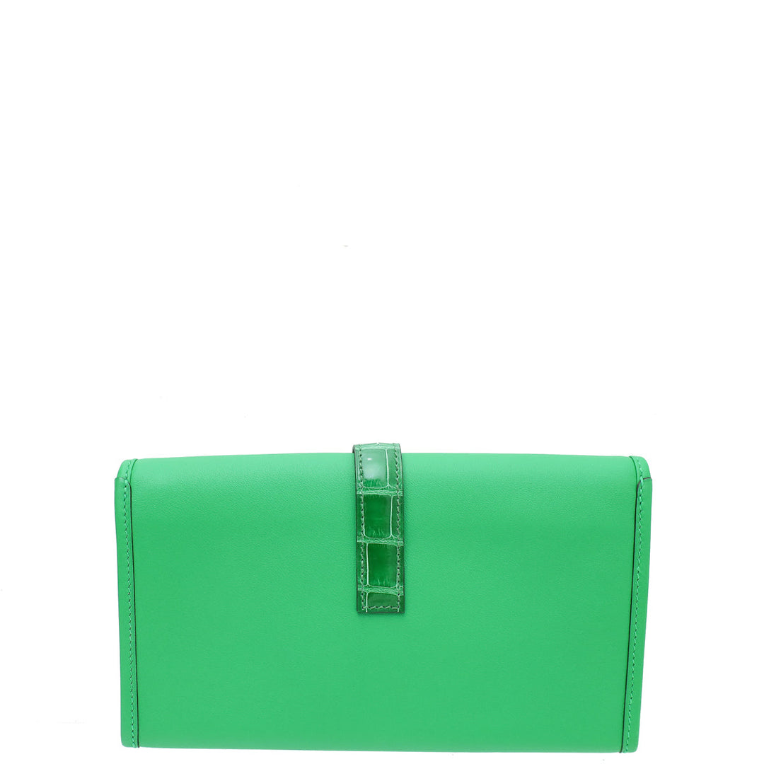 Top quality Hermes Bamboo Jige Duo Touch Wallet