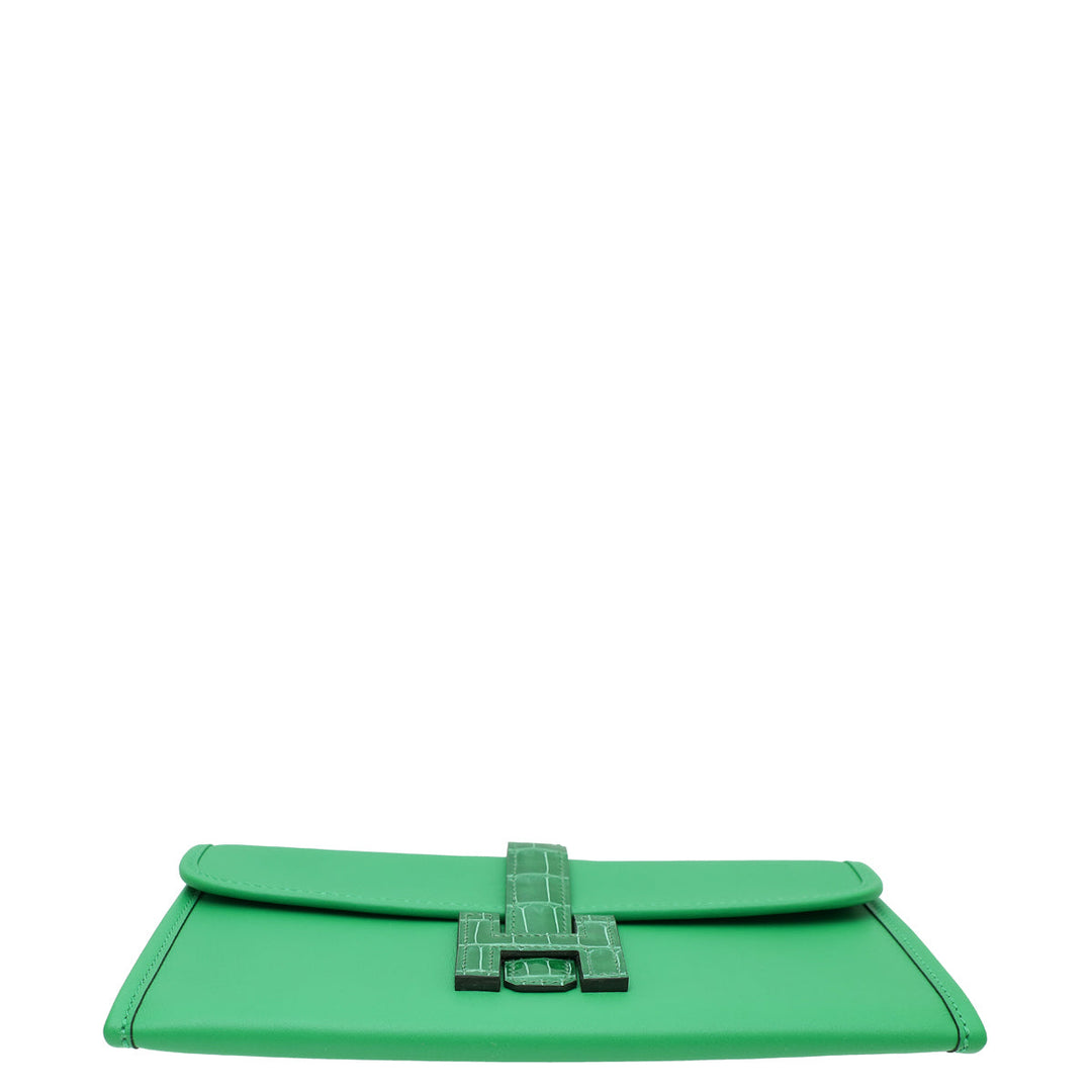 Top quality Hermes Bamboo Jige Duo Touch Wallet