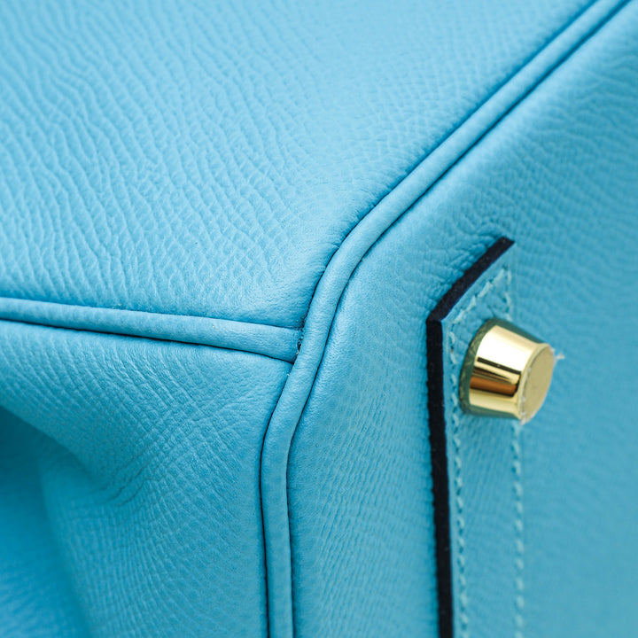 Hermes Bleu Du Nord Birkin 30 Bag