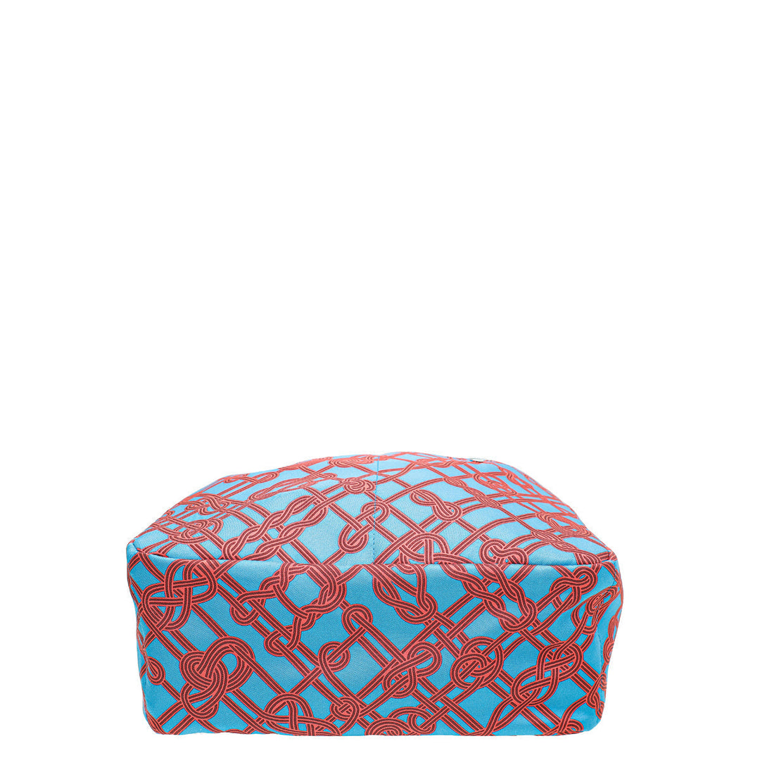 Top quality Hermes Bicolor Fourbi 25 "Noeud Marin" Print Pouch