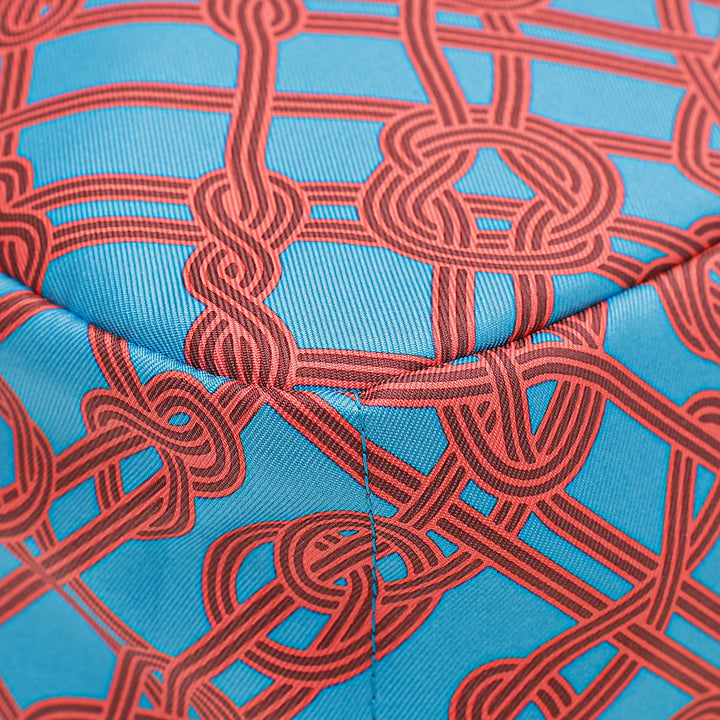 Top quality Hermes Bicolor Fourbi 25 "Noeud Marin" Print Pouch