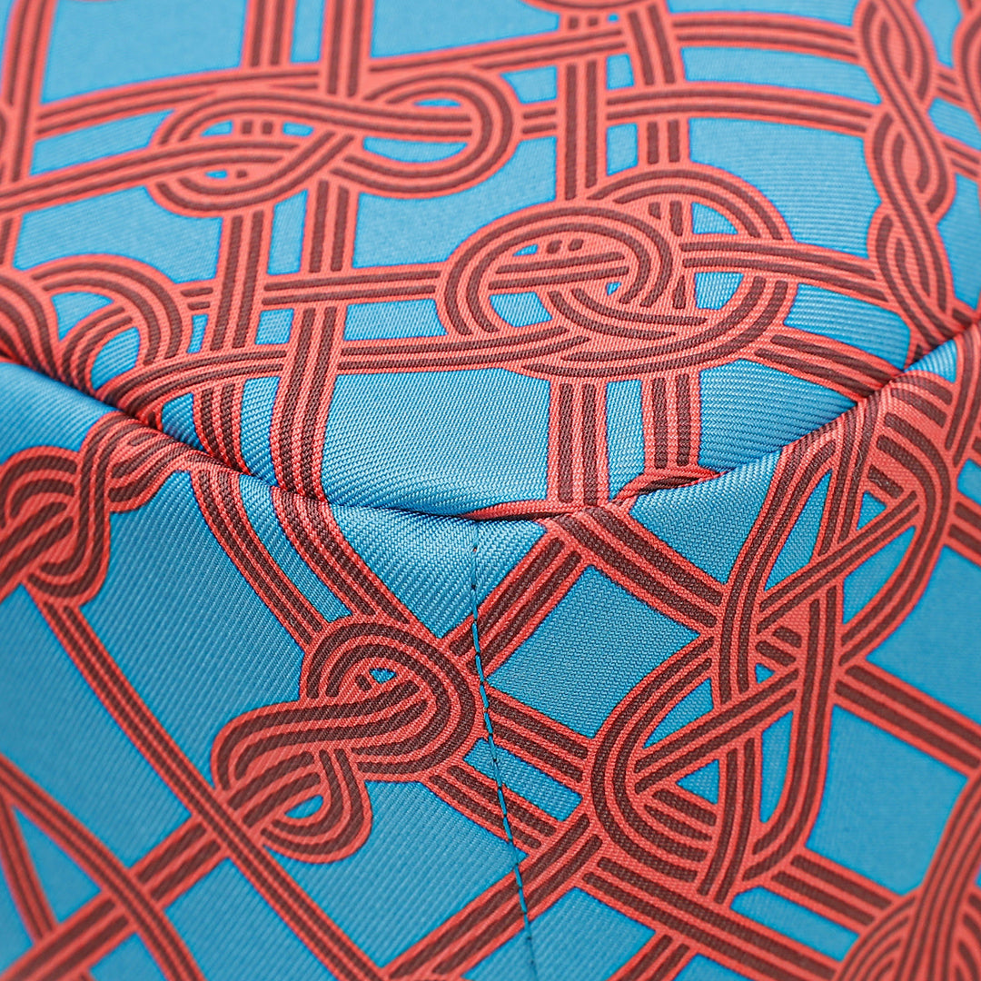 Top quality Hermes Bicolor Fourbi 25 "Noeud Marin" Print Pouch