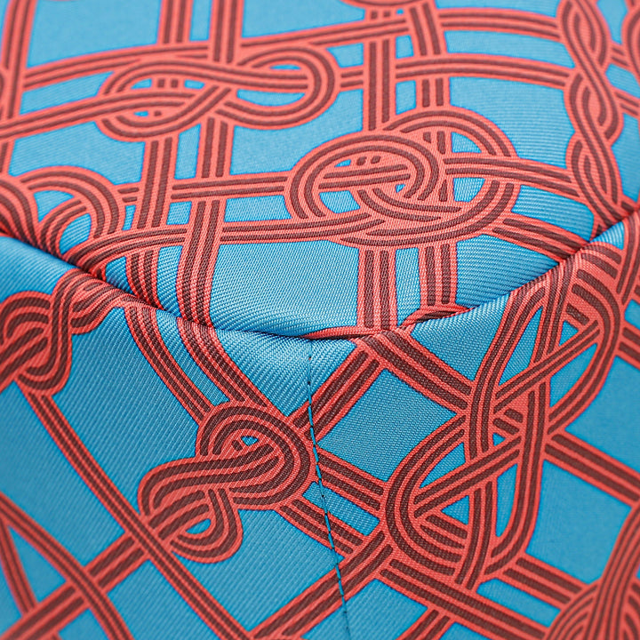 Top quality Hermes Bicolor Fourbi 25 "Noeud Marin" Print Pouch