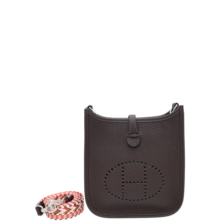 Top quality Hermes Bordeaux Evelyne TPM Bag