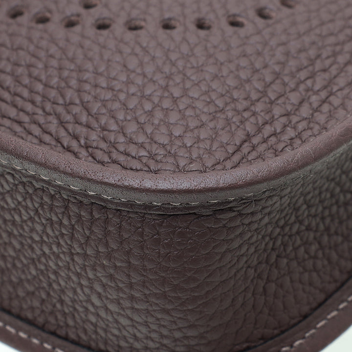Top quality Hermes Bordeaux Evelyne TPM Bag