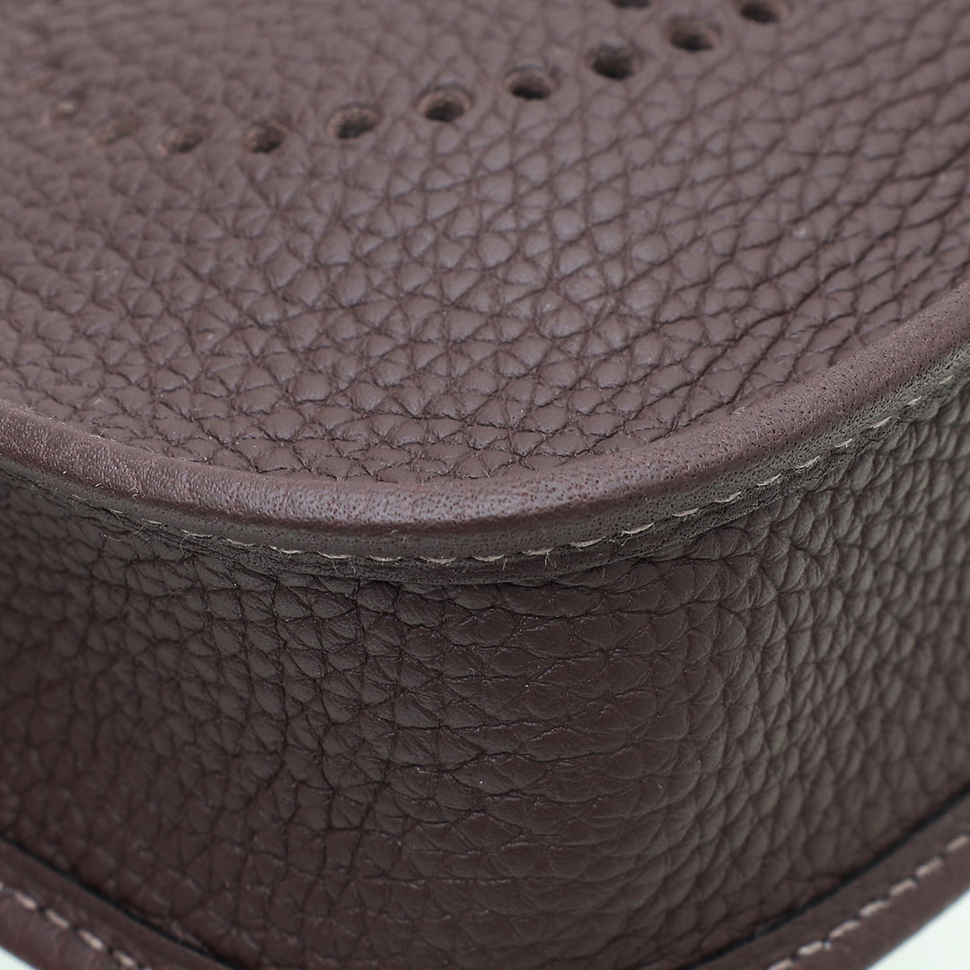 Top quality Hermes Bordeaux Evelyne TPM Bag