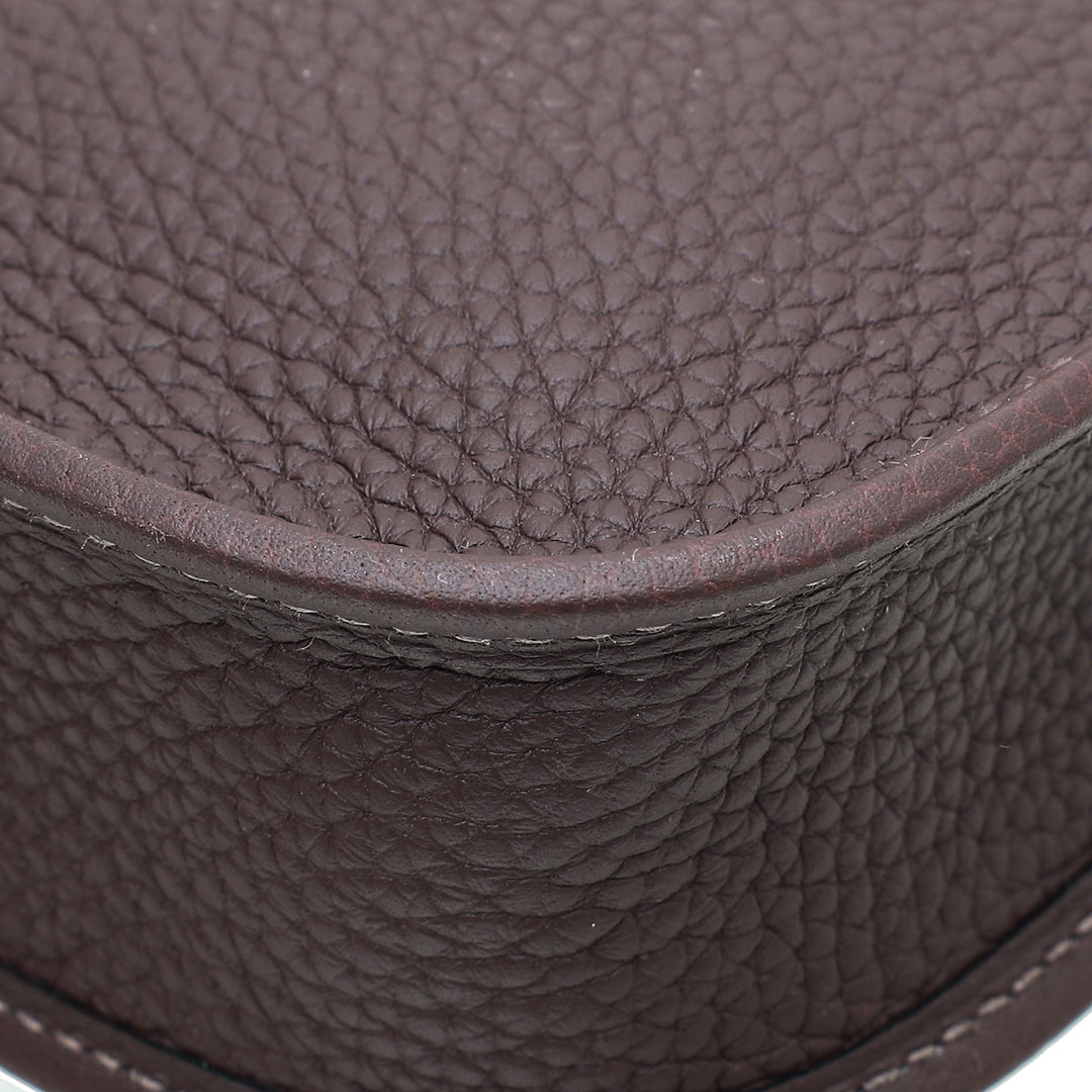 Top quality Hermes Bordeaux Evelyne TPM Bag