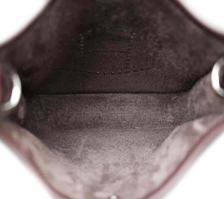 Top quality Hermes Bordeaux Evelyne TPM Bag