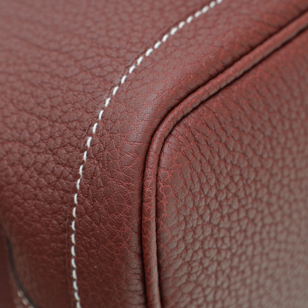 Hermes Rouge H Garden Party 30 Bag