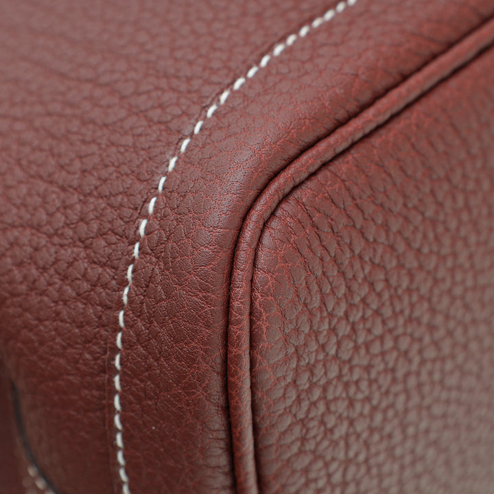 Hermes Rouge H Garden Party 30 Bag