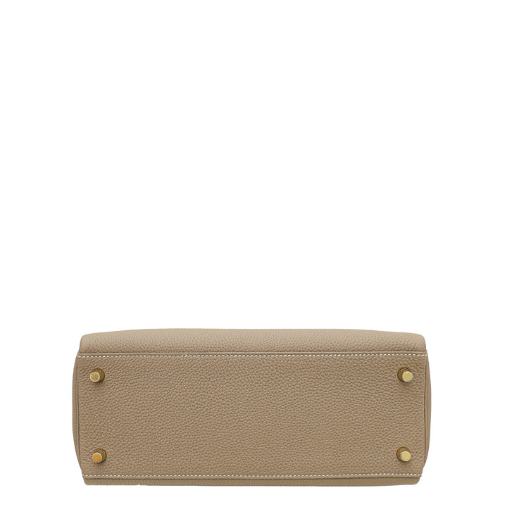 Hermes Etoupe Retourne Kelly 28 Bag