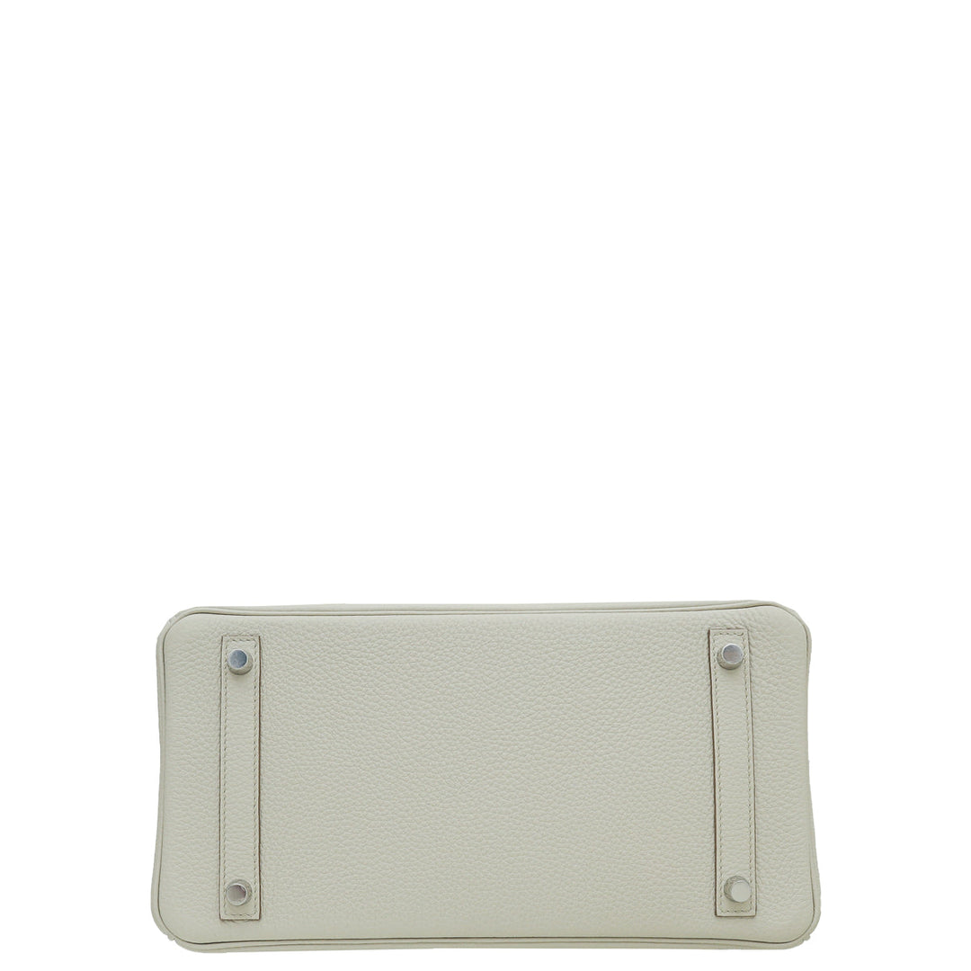 Hermes Beton Alligator Birkin 30 Touch Bag