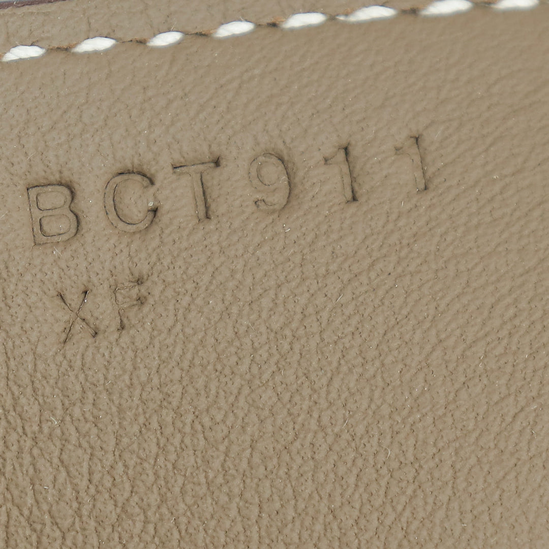 Hermes Etoupe Voyage Kelly 50 Bag