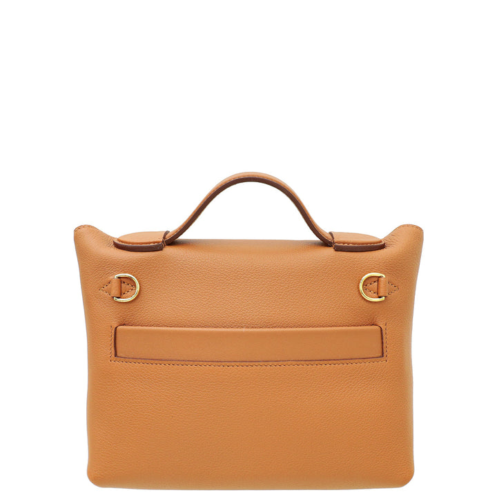 Hermes Gold 24/24 21 Evercolor Bag