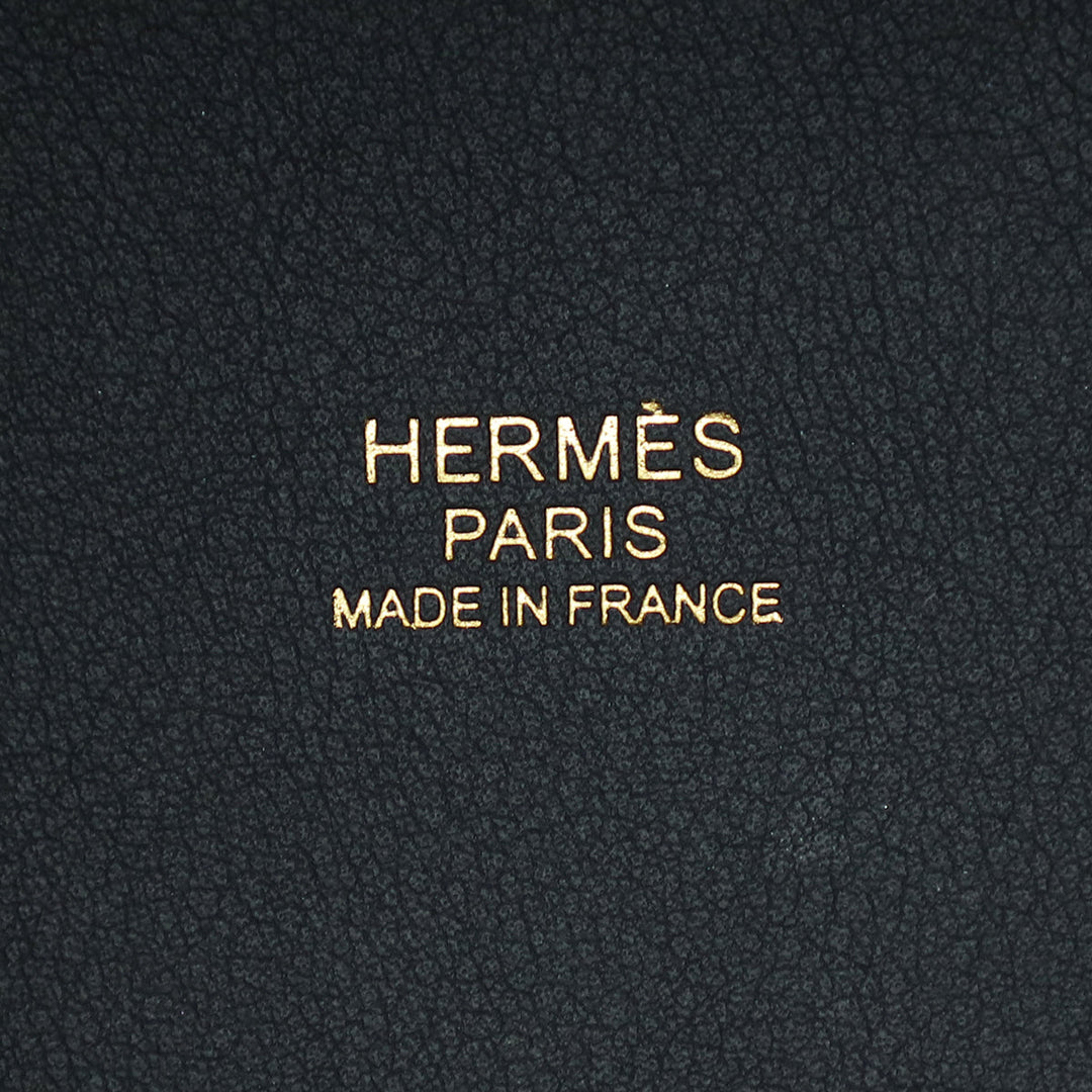 Top quality Hermes Bleu Marine Cargo Toile Goeland & Swift Picotin Lock 18 Bag
