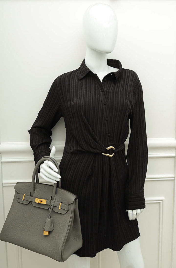 Top quality Hermes Etain Retourne Birkin 30 Bag